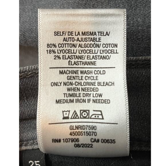 Hudson Jeans Kass High Rise Straight Fit Denim Ankle size 25 - Picture 7 of 7